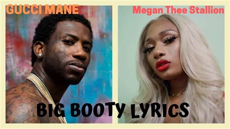 big booty lyrics gucci|Big Booty (feat. Megan Thee Stallion) Lyrics .